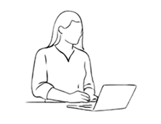 Contact page illustration